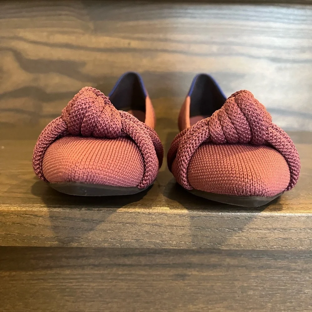 NWOB Rothy's The Knot Point II in Mauve Size 5.5